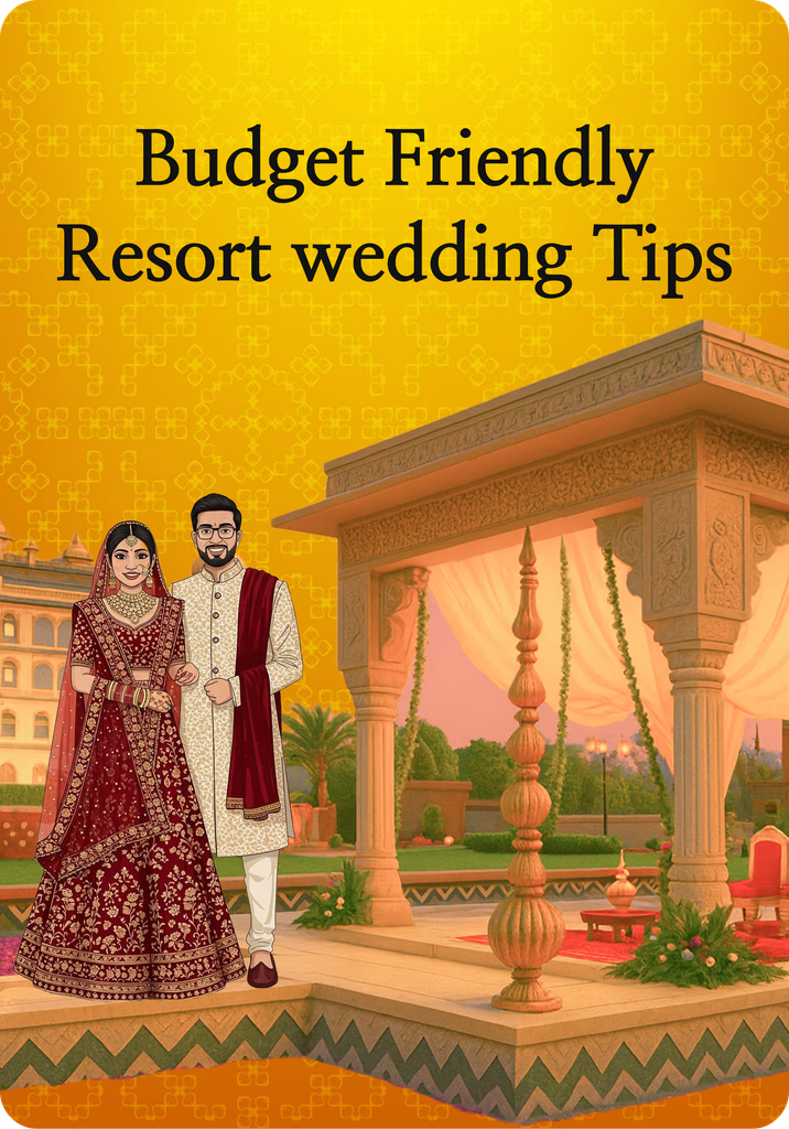 Budget friendly resort wedding tips